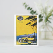 Delage自動車 ポストカード (スタンド正面)