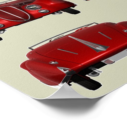 Delahaye 165 Figoni et Falaschi ポスター (角)