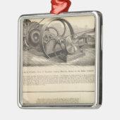 Delamaterの鉄の仕事 メタルオーナメント (左)