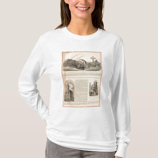 Delamaterの鉄の仕事 Tシャツ (正面)