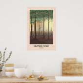 Delamere Forest Travel Poster ポスター (キッチン)