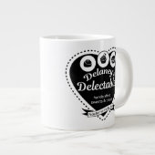 DelaneyのDelectablesのジャンボマグ ジャンボコーヒーマグカップ (正面右)