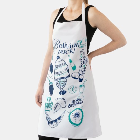 Delantal All-Over Print Apron エプロン (インサイチュ)