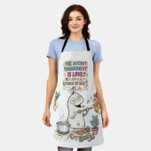Delantal Cocina Secreto Loop Kitchen Apron エプロン (着用した状態)