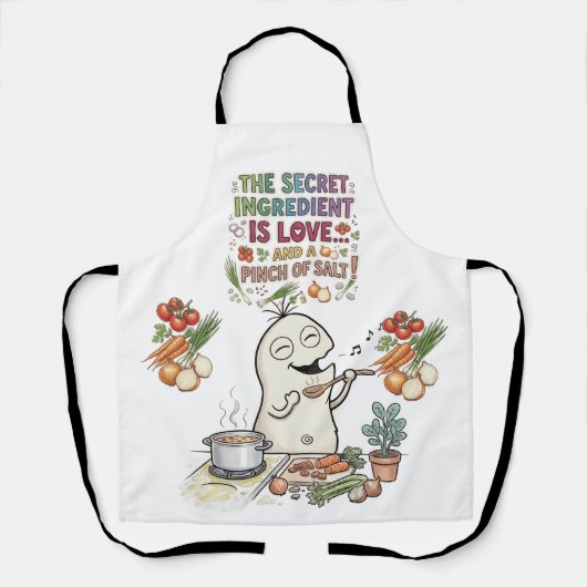 Delantal Cocina Secreto Loop Kitchen Apron エプロン (正面)