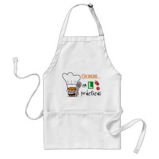 Delantal 'Cocinero...en prácticas' スタンダードエプロン