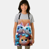 Delantal con gatitos エプロン (インサイチュ)