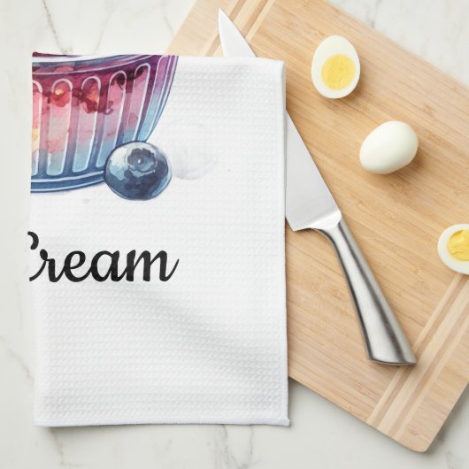 Delantal Helado キッチンタオル (四つ折り)
