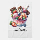 Delantal Helado キッチンタオル (縦)