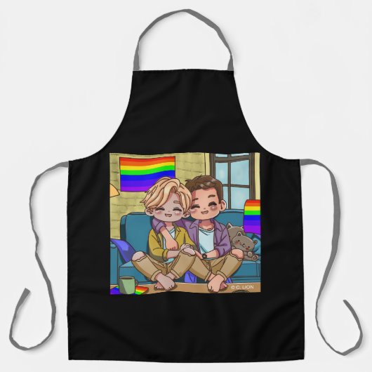 Delantal Lgbt エプロン (正面)