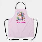 Delantal Macarons エプロン (正面)