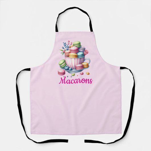Delantal Macarons エプロン (正面)