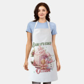 Delantal Navideño エプロン (着用した状態)