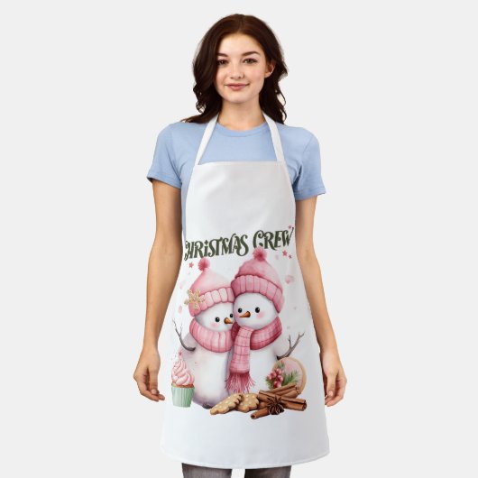 Delantal Navideño エプロン (着用した状態)