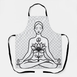 Delantal Paz Interior, Yoga y Meditación  エプロン