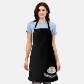 Delantal, pinny, grembiule  MOD.BELLISSIMO エプロン (着用した状態)