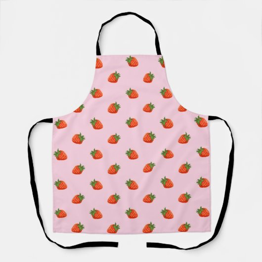 Delantal Strawberries エプロン (正面)