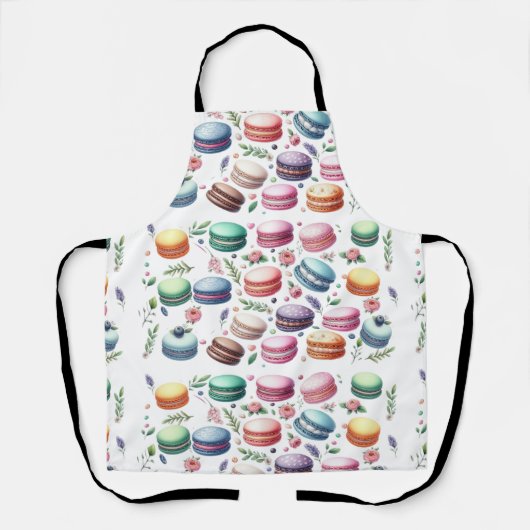 Delantal Sweet Macarons エプロン (正面)