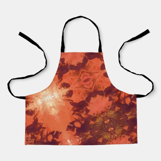 Delantal Textura #34 de la obra Nuit エプロン (正面)