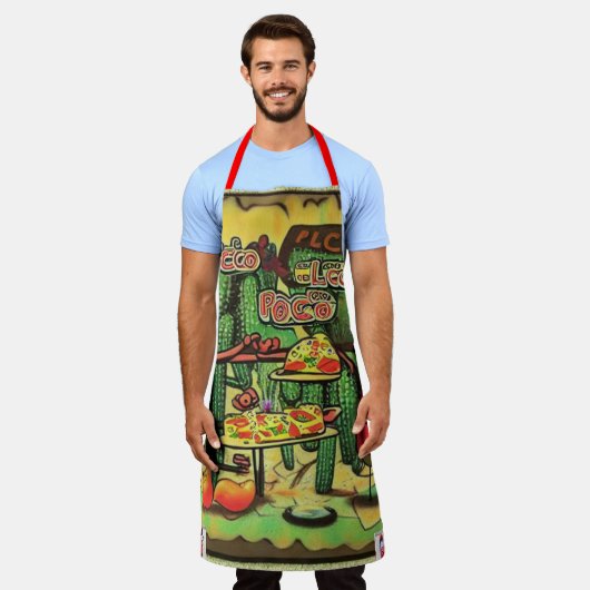 Delantales para locos #3 エプロン (着用した状態)