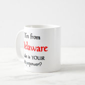 delaware コーヒーマグカップ (正面左)