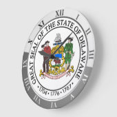 Delaware ラージ壁時計 (傾斜)