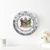 Delaware ラージ壁時計 (ホーム)