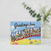 Delaware Coastal Beach Town ポストカード (スタンド正面)