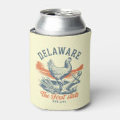 Delaware First State Vintage  缶クーラー (缶正面)