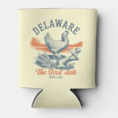 Delaware First State Vintage  缶クーラー (正面)