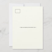 Delaware Map 5x7 Big Postcard 招待状 (裏面)