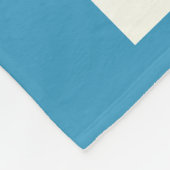 Delaware Maryland Vintage Map Throw フリースブランケット (角)