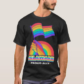 Delaware Proud Ally Pride Month LGBTQ LGBT Communi Tシャツ (正面)