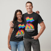 Delaware Proud Ally Pride Month LGBTQ LGBT Communi Tシャツ (ユニセックス)