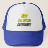 Delaware Tシャツ出身のBro I キャップ (正面)