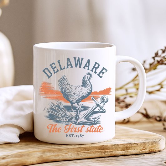Delaware The First State Souvenir コーヒーマグカップ