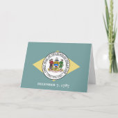 Delawarean Flag & Seal, Delaware カード (正面)