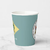 Delawarean Flag & Seal, Delaware 紙コップ (左)