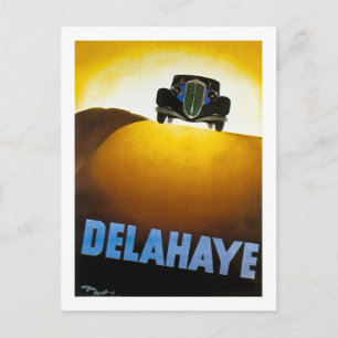 Delaye -ヴィンテージ広告 ポストカード