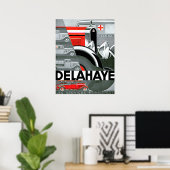 Delaye ~ヴィンテージ自動車広告 ポスター (ホームオフィス)