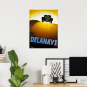 Delaye - Vintage Car Advertisement ポスター (ホームオフィス)