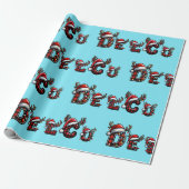 delco Christmas ラッピングペーパー (アンロールド)