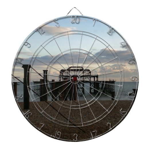 Delelict West Pier Brighton England ダーツボード (正面)