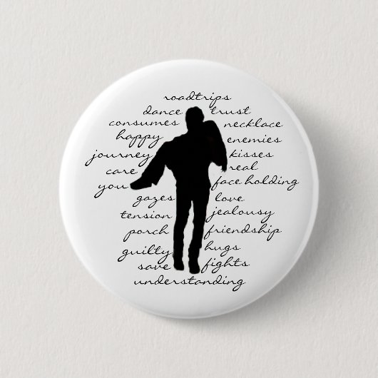 Delenaボタン 缶バッジ (正面)