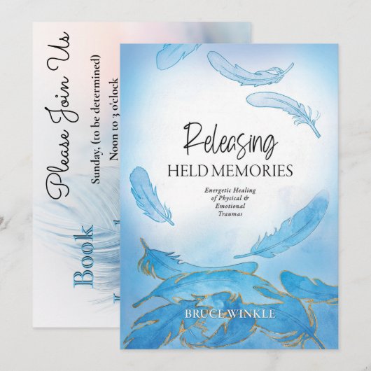 DELETE Bruce's Book Launch招待状 招待状 (正面/裏面)