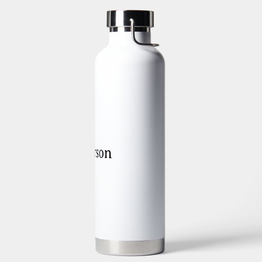 Delete Text Replace Own Design 32 oz ウォーターボトル (左面)