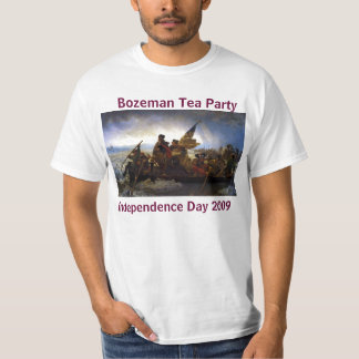 DelewareのBozemanのお茶会を交差させるワシントン州… Tシャツ