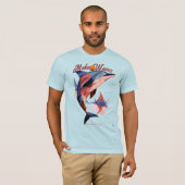 Delfín Abstracto y Moderno Tシャツ (正面フル)