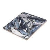 Delfines, orcas, belugas y narvales タイル (側面)