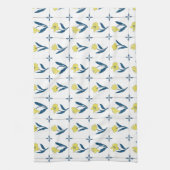 Delftタイルパターン キッチンタオル (縦)